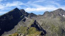Peak Negoui at 2535 - transylvanian alps